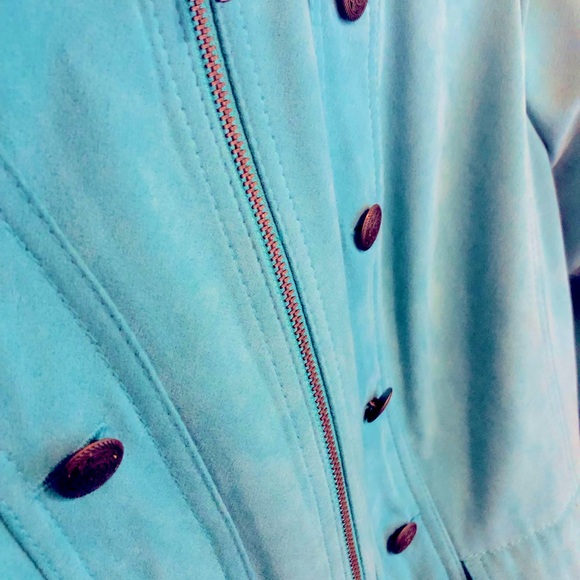 Faux suede jacket - Picture 6 of 6